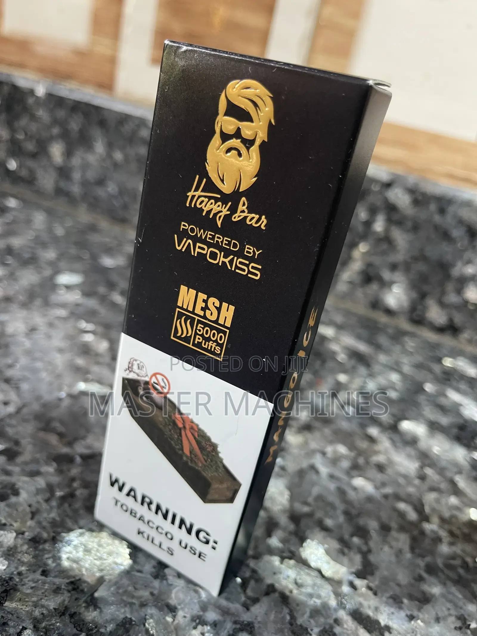 Happy Bar Vape in Purple Rain Ice Flavor