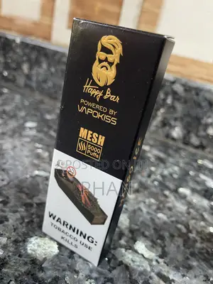 Happy Bar Vape in Purple Rain Ice Flavor