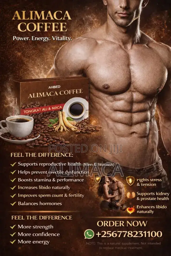 Maca, Coffee Man Power Sex Enhancement Men Product Prostate Health