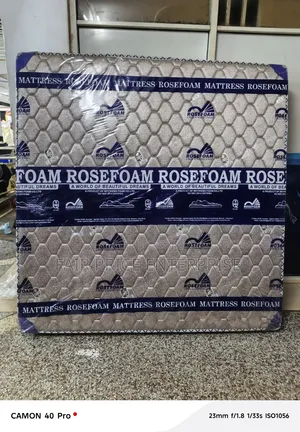 Rosefoam Mattresses 6x6 By8 Inches. Super Density Mattress