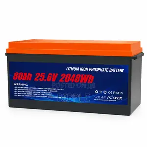 24V 80Ah LiFePO4 Lithium Battery 2048Wh Solar Backup
