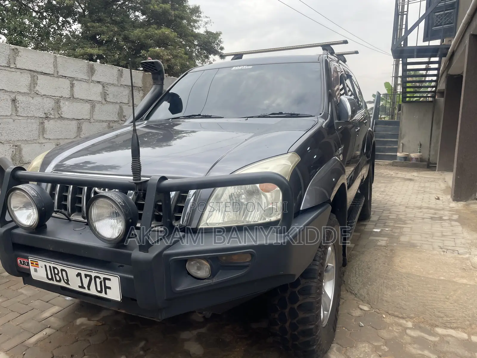 Toyota Land Cruiser Prado 2009 Gray