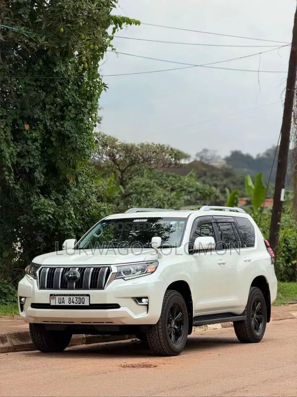 Toyota Land Cruiser Prado 2018 White