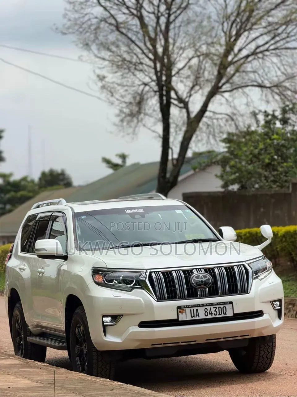 Toyota Land Cruiser Prado 2018 White