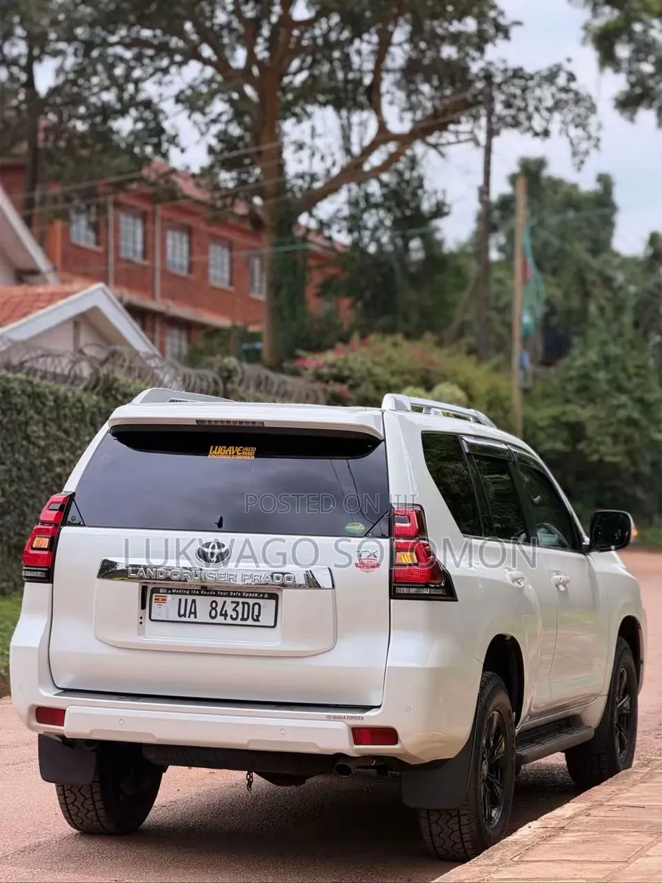Toyota Land Cruiser Prado 2018 White