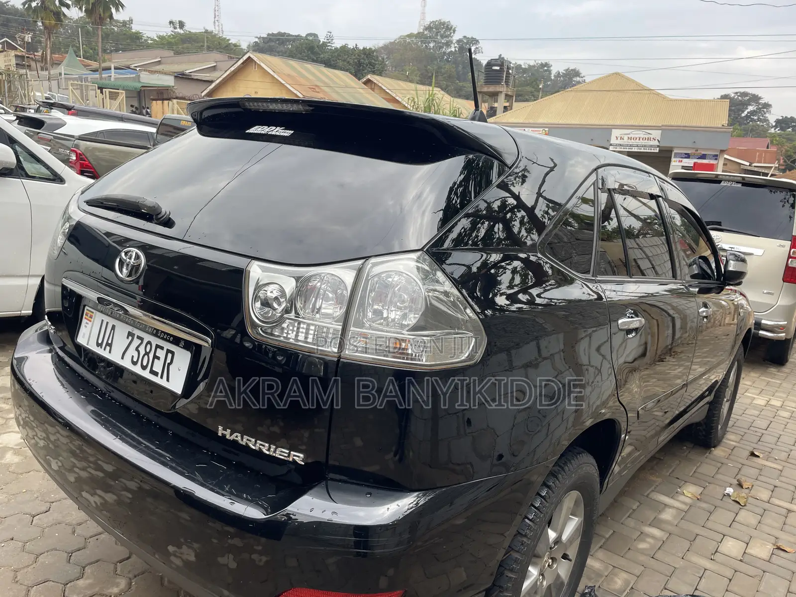 Toyota Harrier 2008 Black