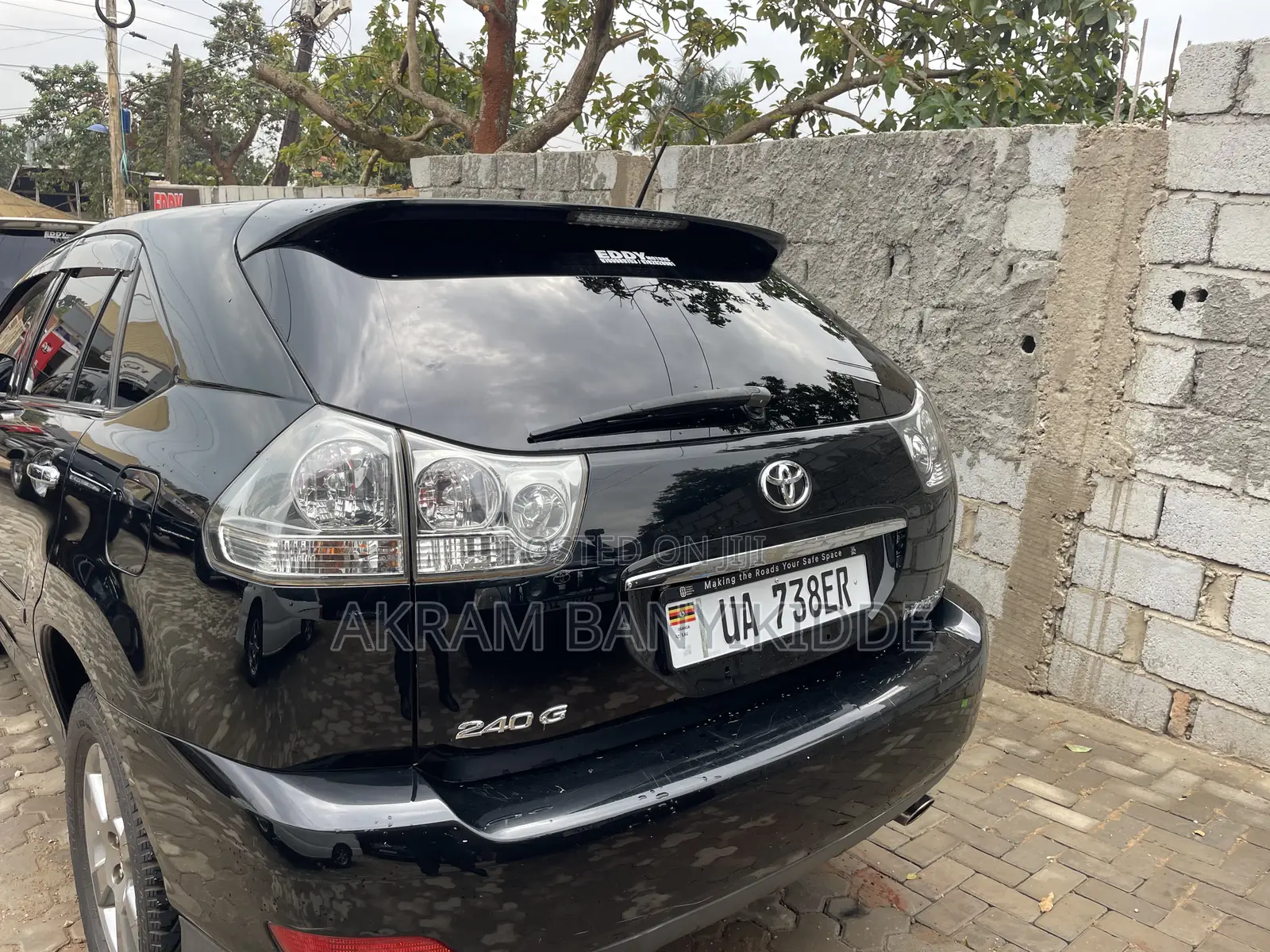Toyota Harrier 2008 Black