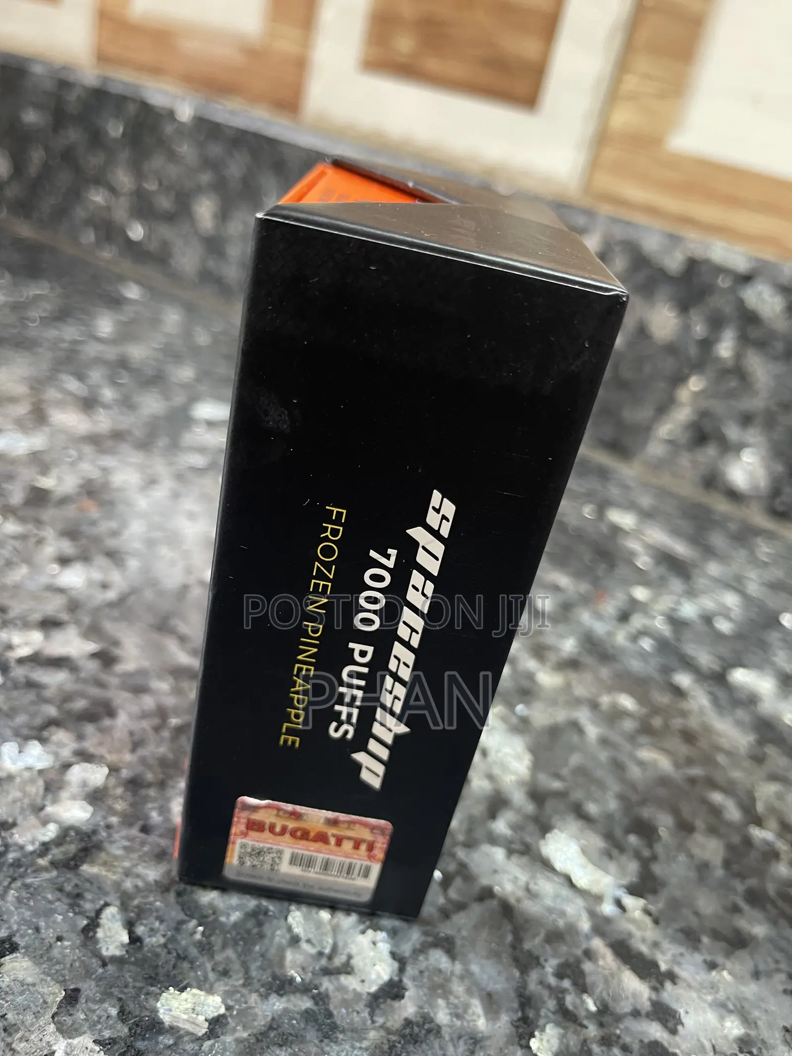 7000puffs Bugatti Vape in Pineapple Ice Flavor