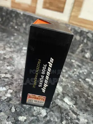 7000puffs Bugatti Vape in Pineapple Ice Flavor