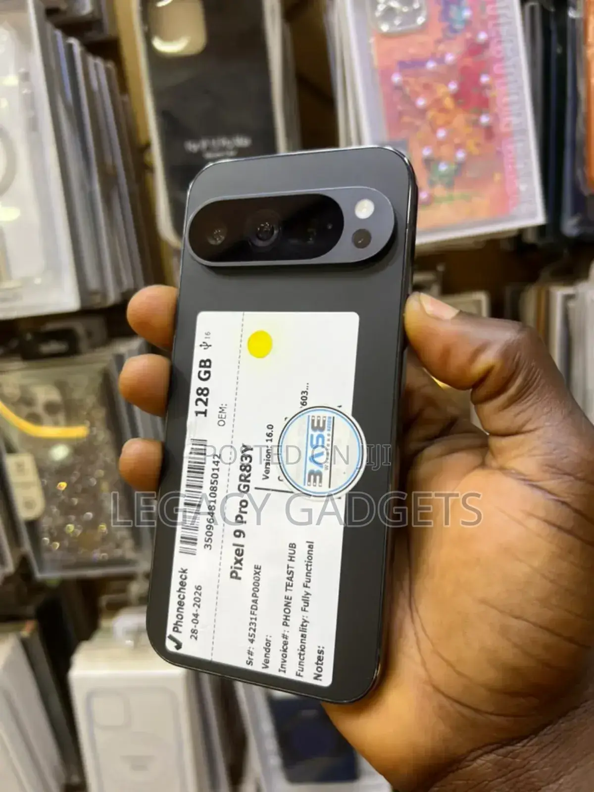 Google Pixel 9 Pro 128 GB Black