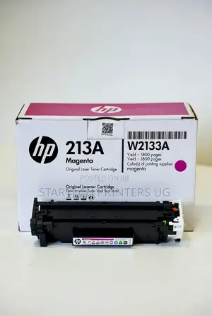Original HP 213A Magenta LaserJet Toner Cartridge