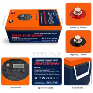 24v 200ah Lifepo4 Lithium Battery 5.12kwh