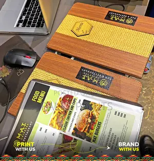 Menu Books Customized