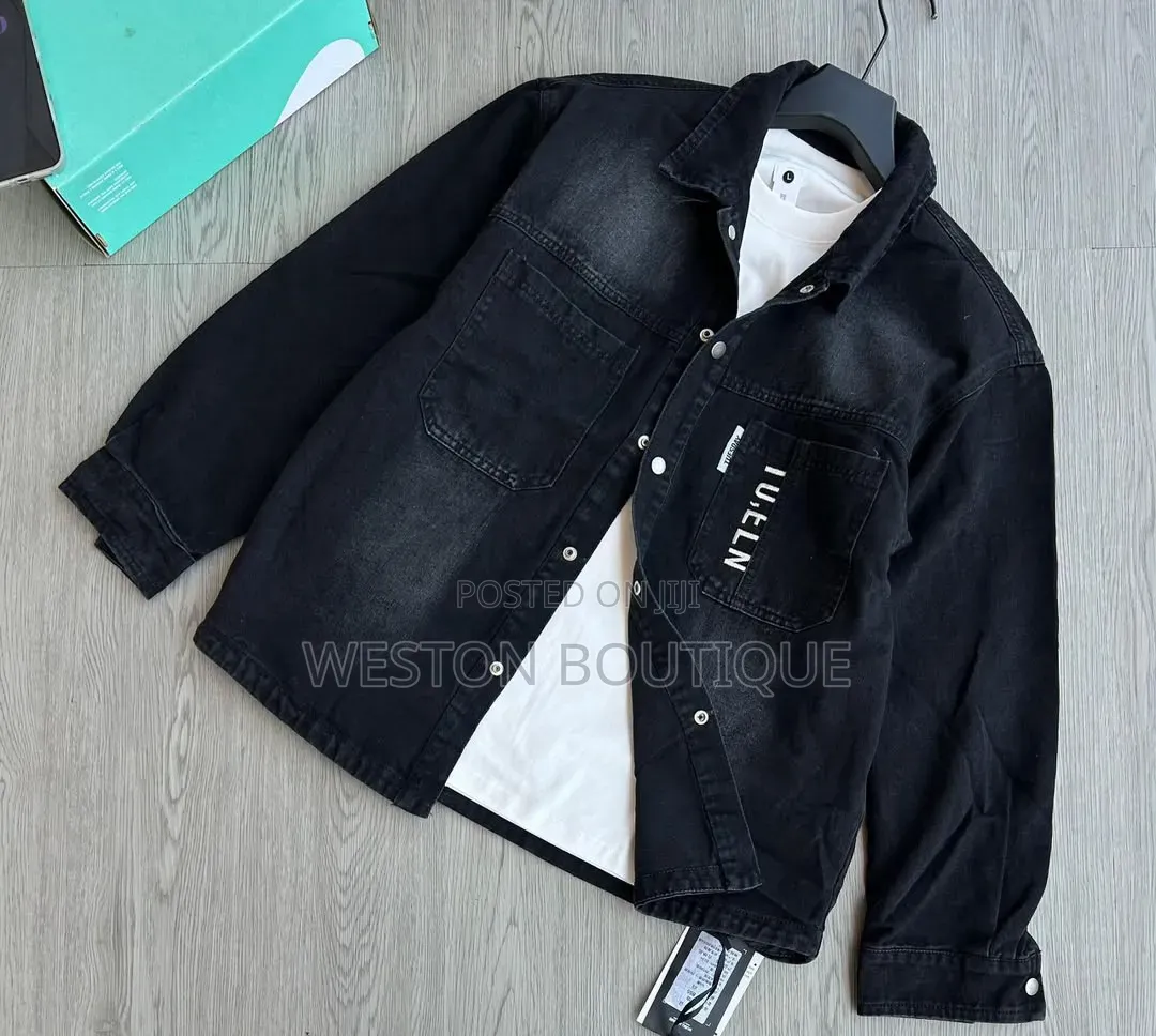 Original Over Coat Jean Jacket Size M to XXL