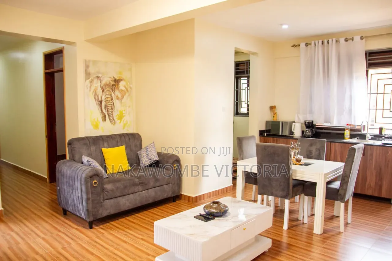 Furnished 3bdrm Apartment in Nakawa for rent