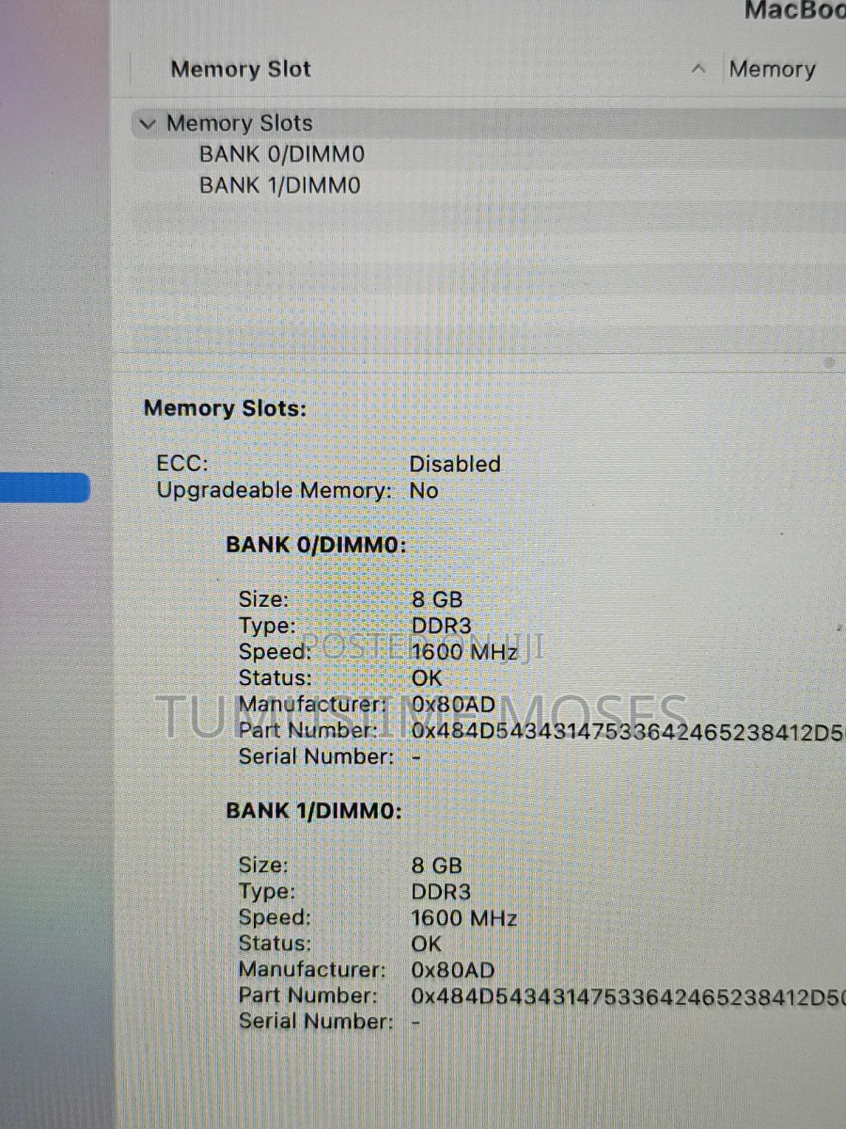 Laptop Apple MacBook Pro 2015 16GB Intel Core i7 SSD 500GB
