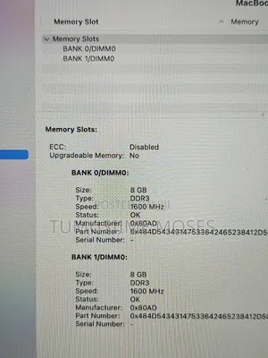 Laptop Apple MacBook Pro 2015 16GB Intel Core i7 SSD 500GB