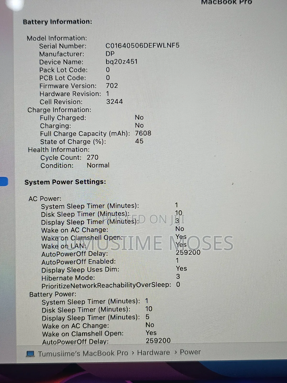 Laptop Apple MacBook Pro 2015 16GB Intel Core i7 SSD 500GB