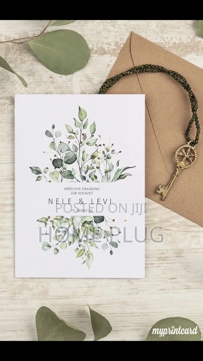 Customized Invitations at Ugx.3500