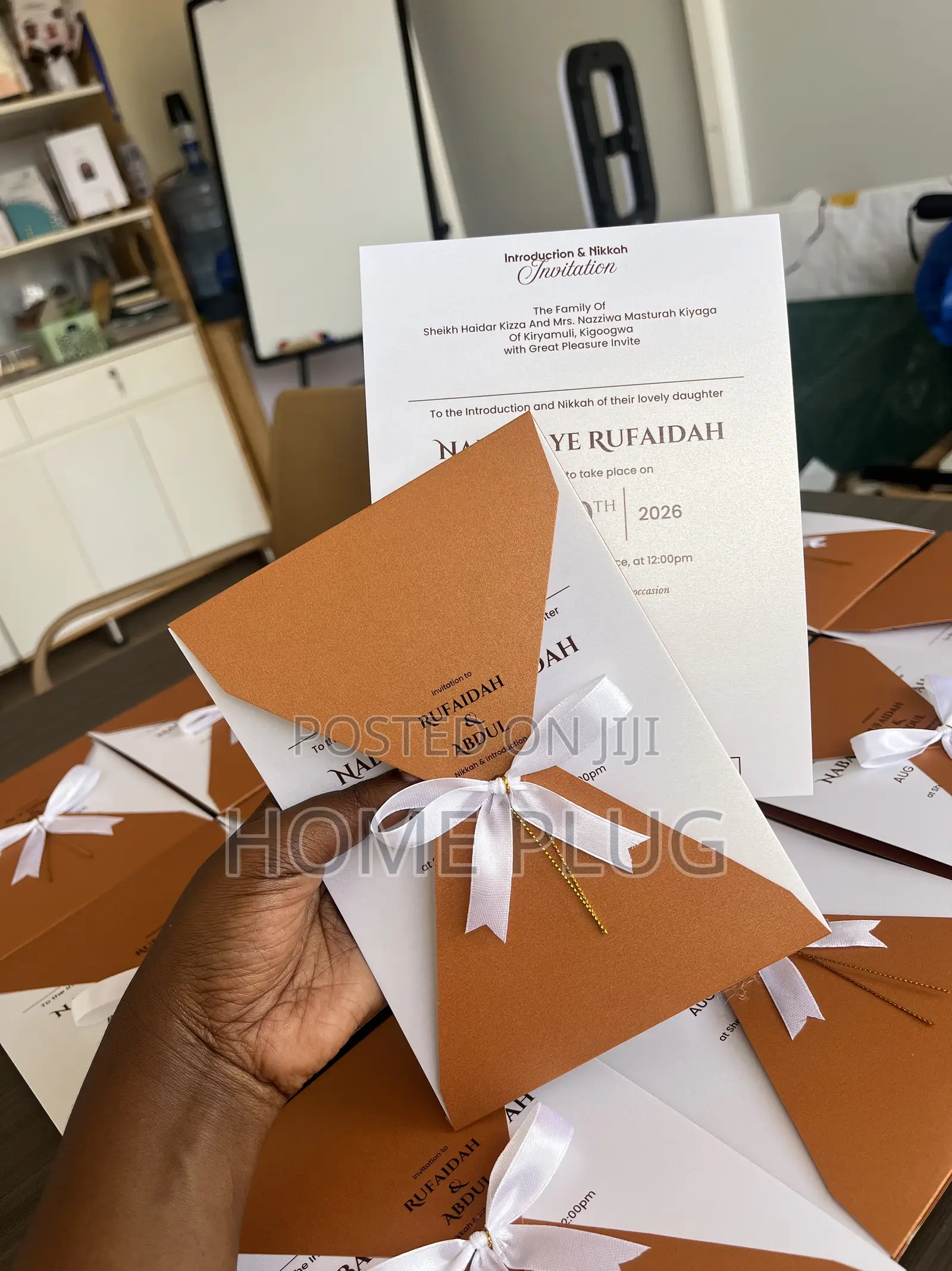 Customized Invitations at Ugx.3500