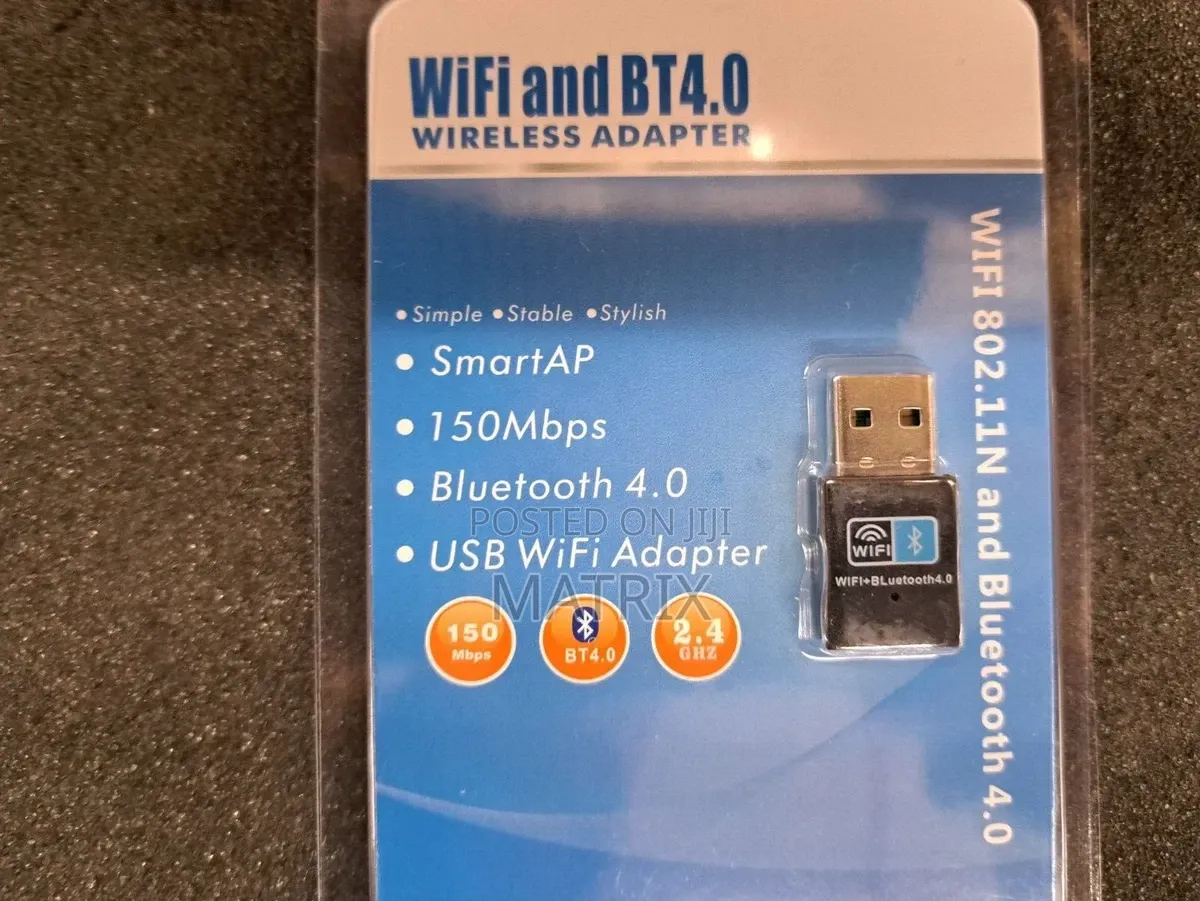 Wifi and Bt4.0 Wireless Adapter, Bluetooth 4.0 Wireless