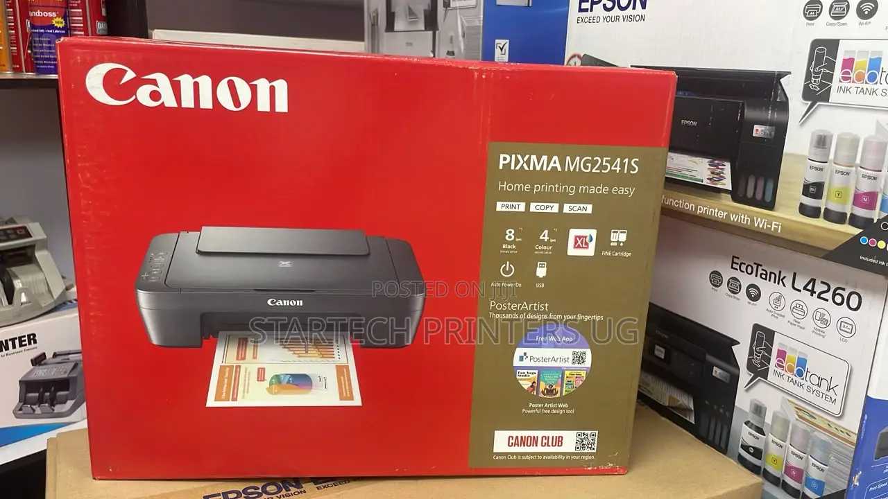 Brand New Canon PIXMA MG2541S All-in-One Printer