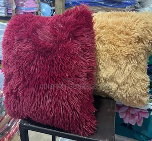 Plain Colour Cushions Maroon
