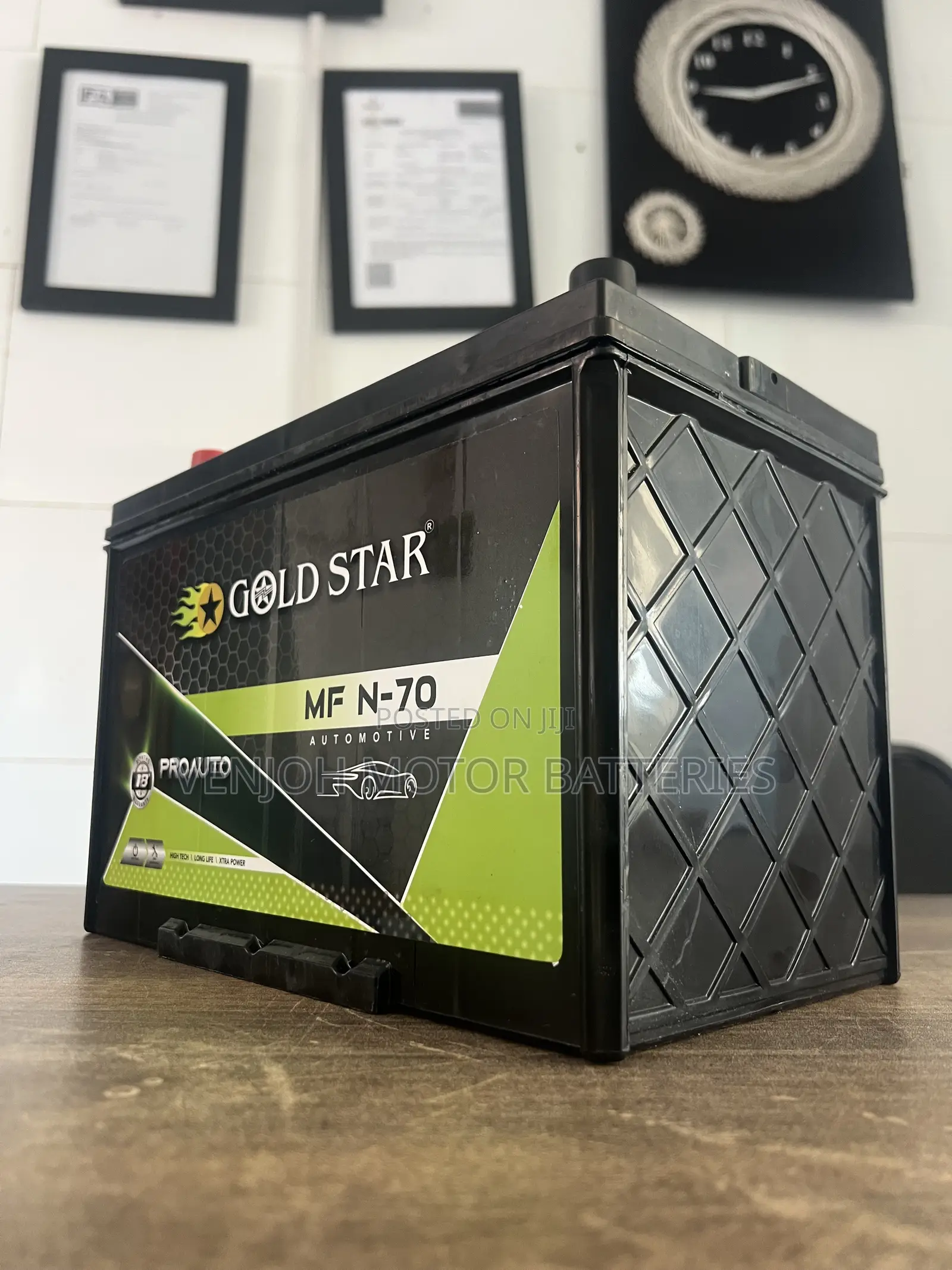 N70 Maintenance Free Gold Star Car Battery