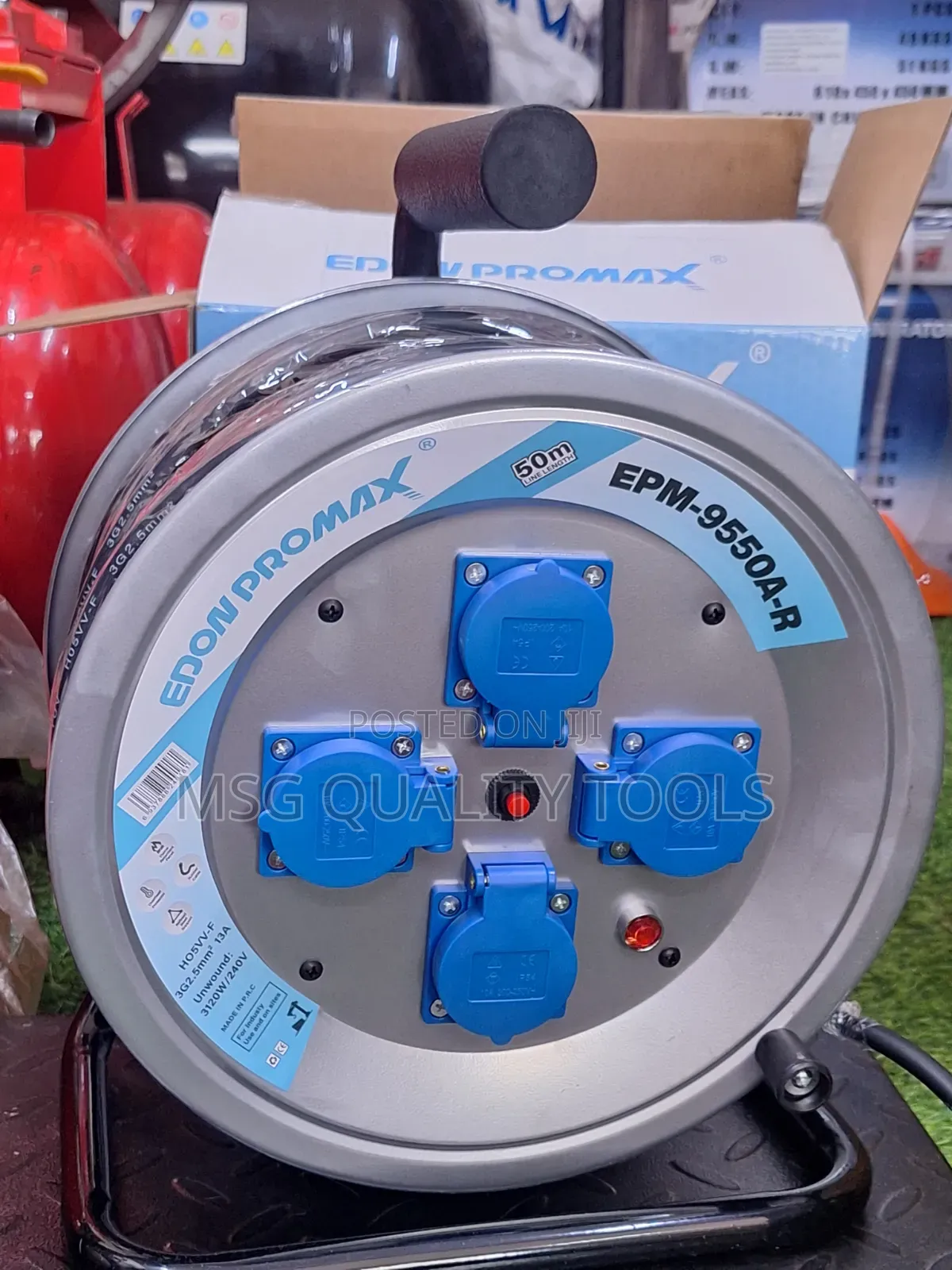 Industrial Extension Reel 50m