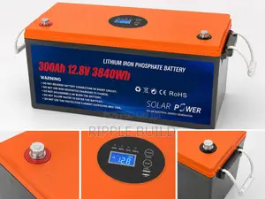 12V 300Ah LiFePO4 Lithium Battery 3.84kWh Solar Backup