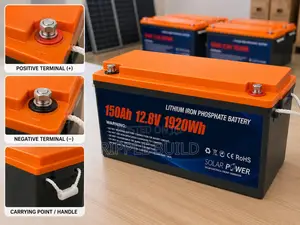 12V 150Ah LiFePO4 Lithium Battery 1.92kWh Solar Backup