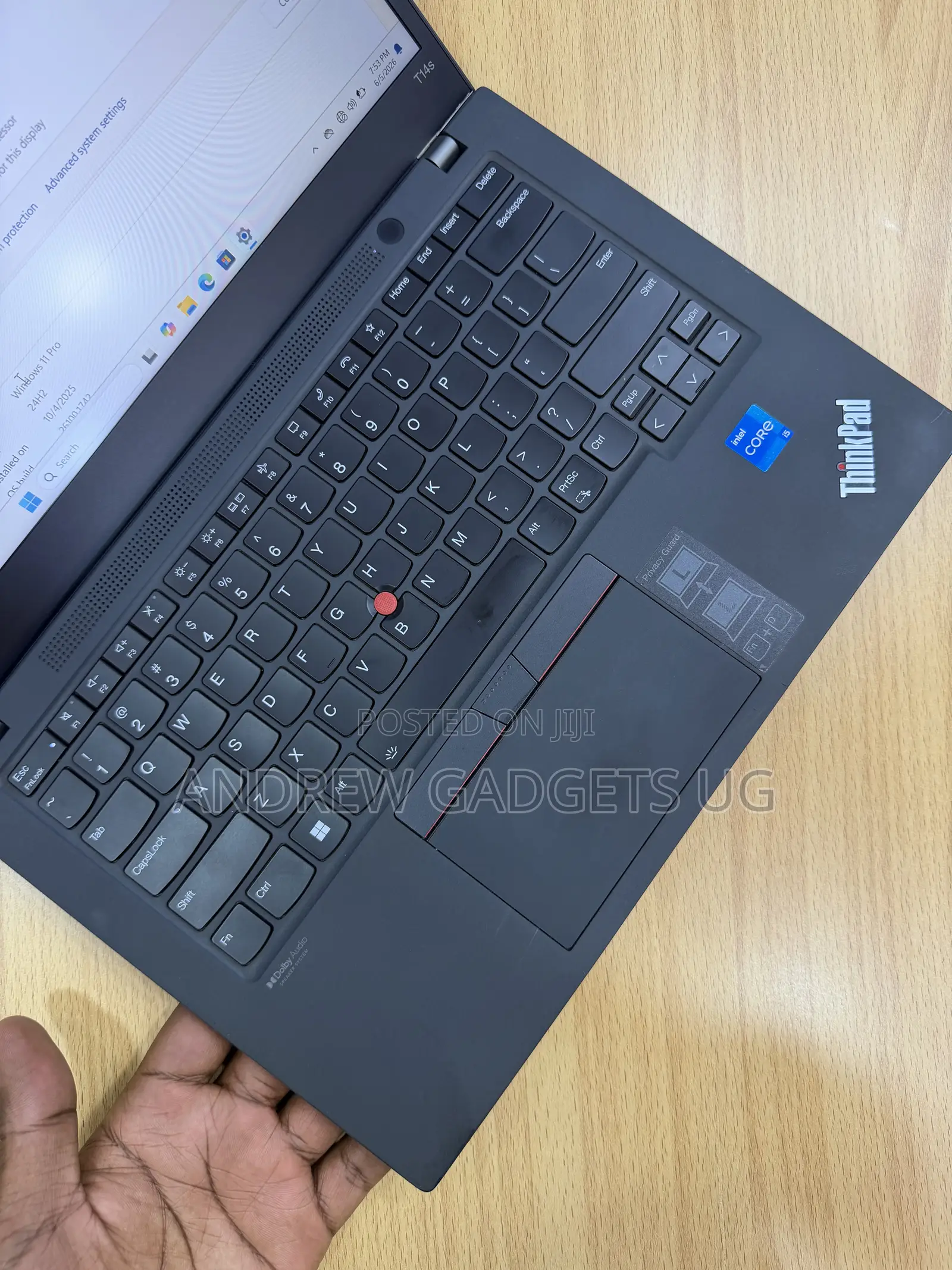 Laptop Lenovo ThinkPad T14 G2 16GB Intel Core i5 SSD 256GB