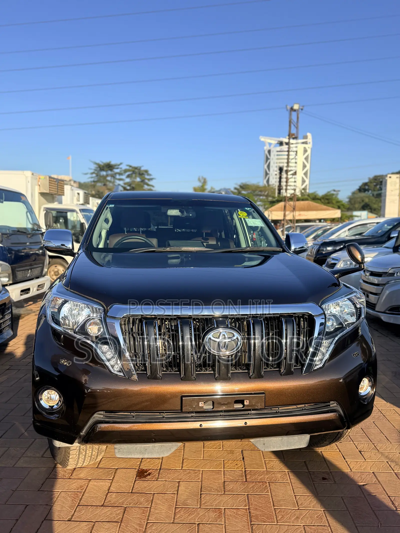 Toyota Land Cruiser Prado 2.8 2017 Brown