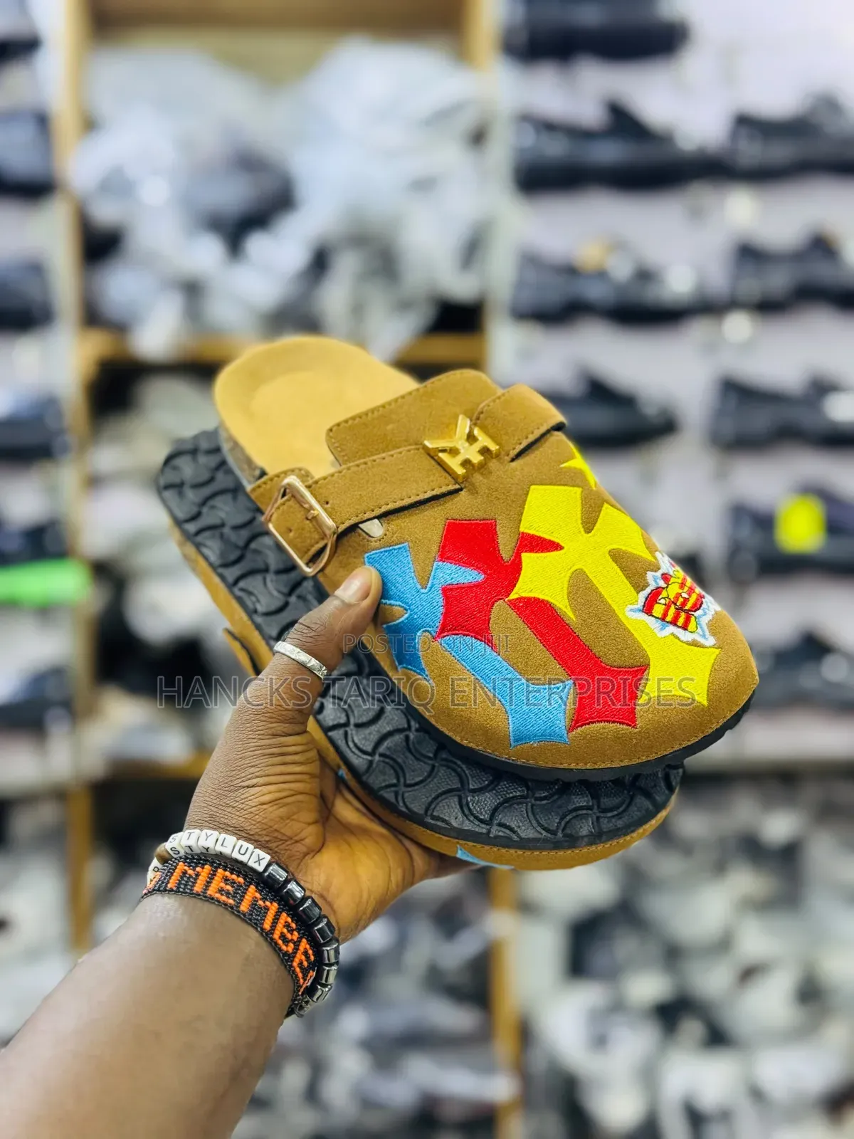 Fashionable Platform Slip-on Mules