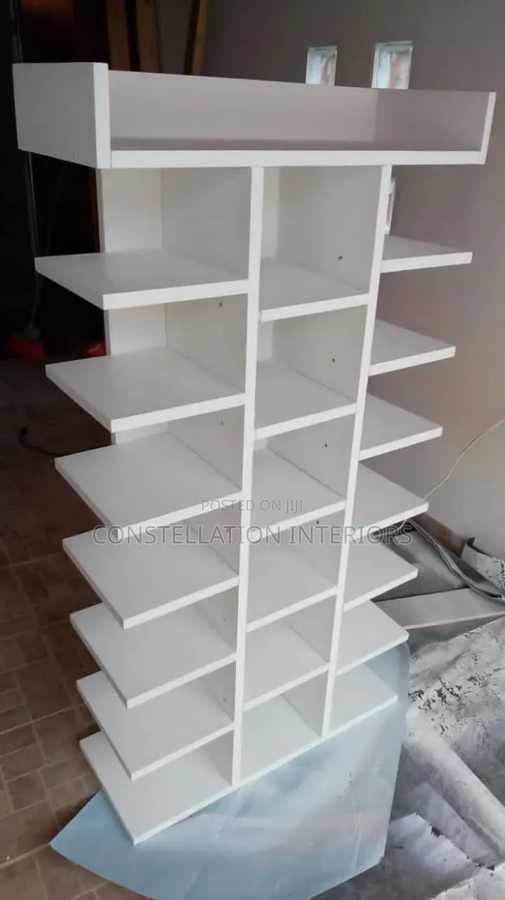 Custom Shoe Shelf
