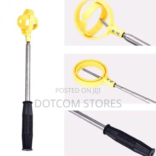 Empty Golf Ball Retriever Telescopic Automatic Locking Scoop