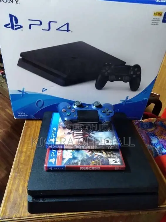 PS4 Slim With 12 Games, 2pads. Serious Gaming for the Boss.