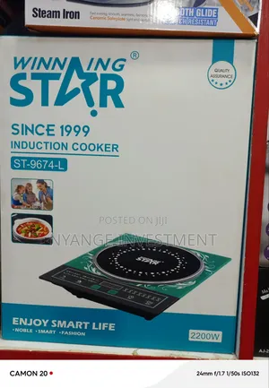 Winning Star ST-9674-L Induction Cooker. Infrared Induction Cooker