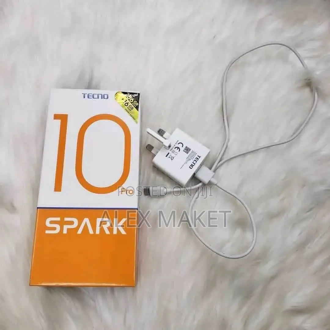 New Tecno Spark 10 Pro 256 GB Black