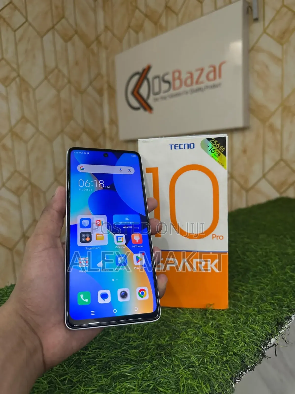 New Tecno Spark 10 Pro 256 GB Black