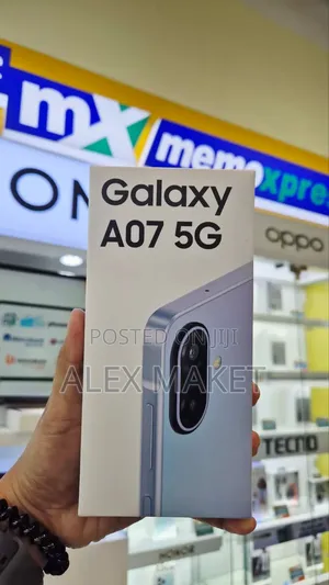 New Samsung Galaxy A07 5G 128 GB Blue