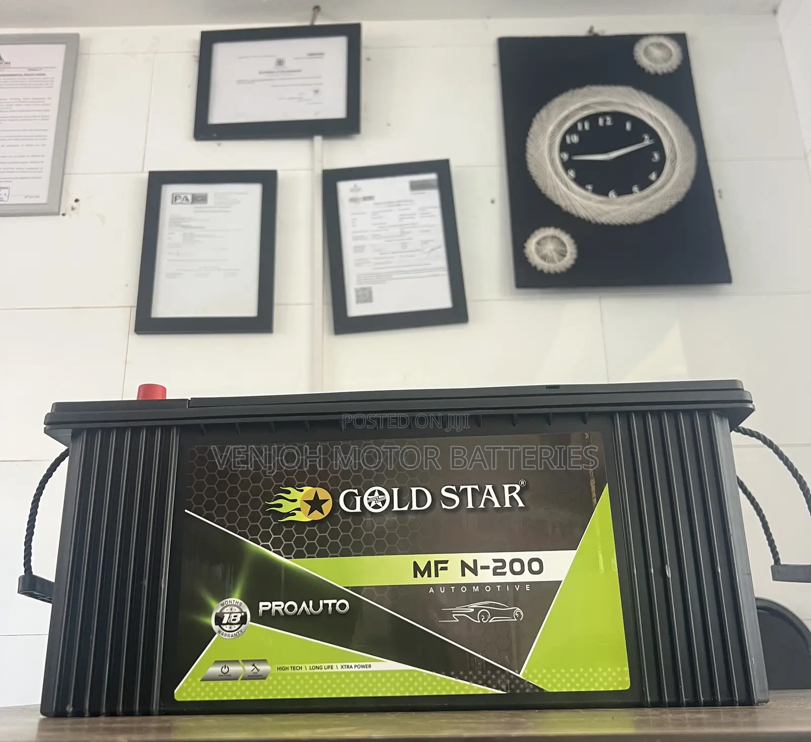 N200 Gold Star Maintenance Free Battery