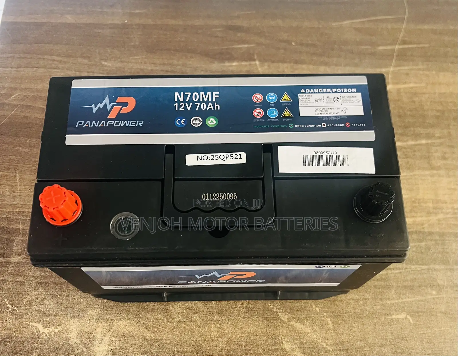 N70 Panapower Car Battery