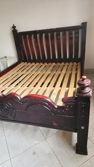 5 by 6 Wooden Bed Strong