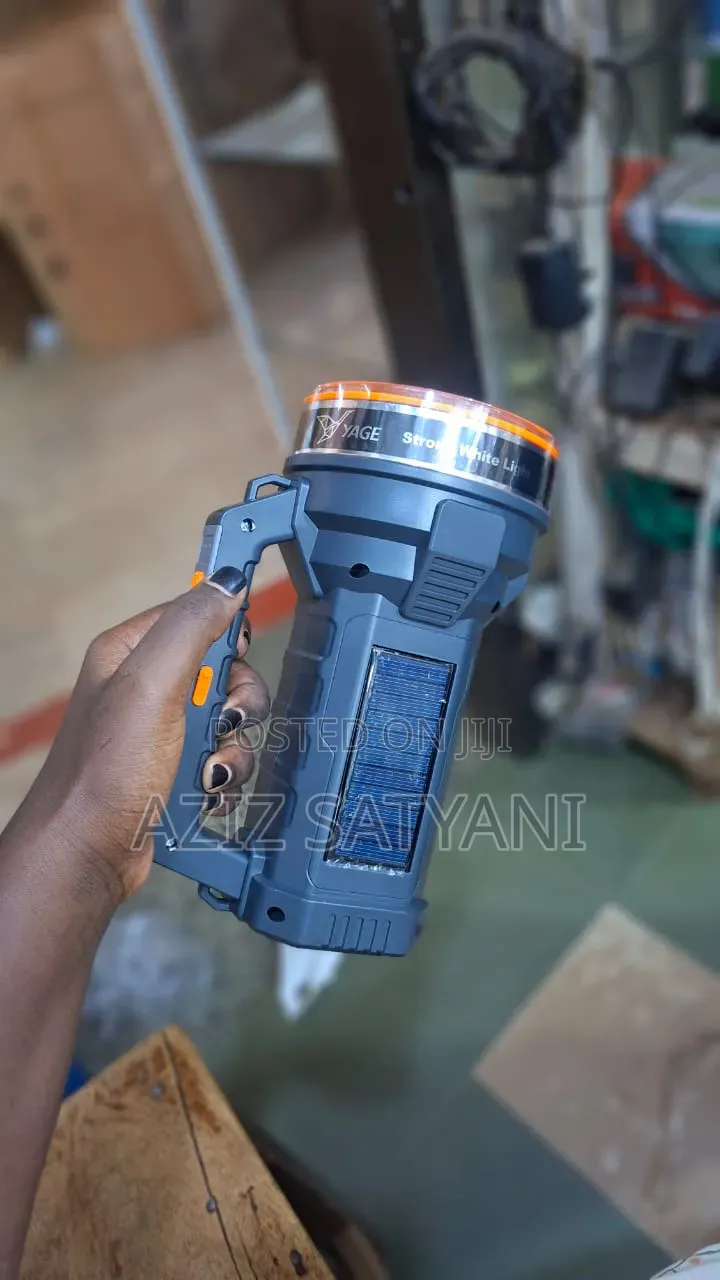 Solar Torch Rechargeable Solar Flash Light Household, Indoor, Outdoor