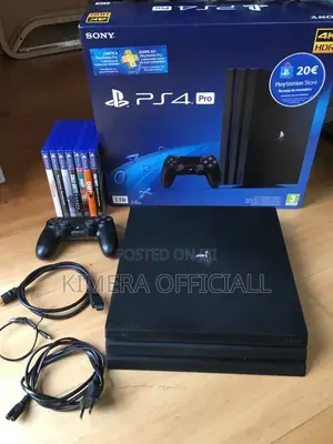 PS4 Pro With 12 Games, 2pads. A True Ugandan Treasure.