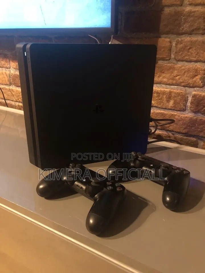 PS4 Slim With 12 Games, 2pads. Start Your Gaming Pro Life.