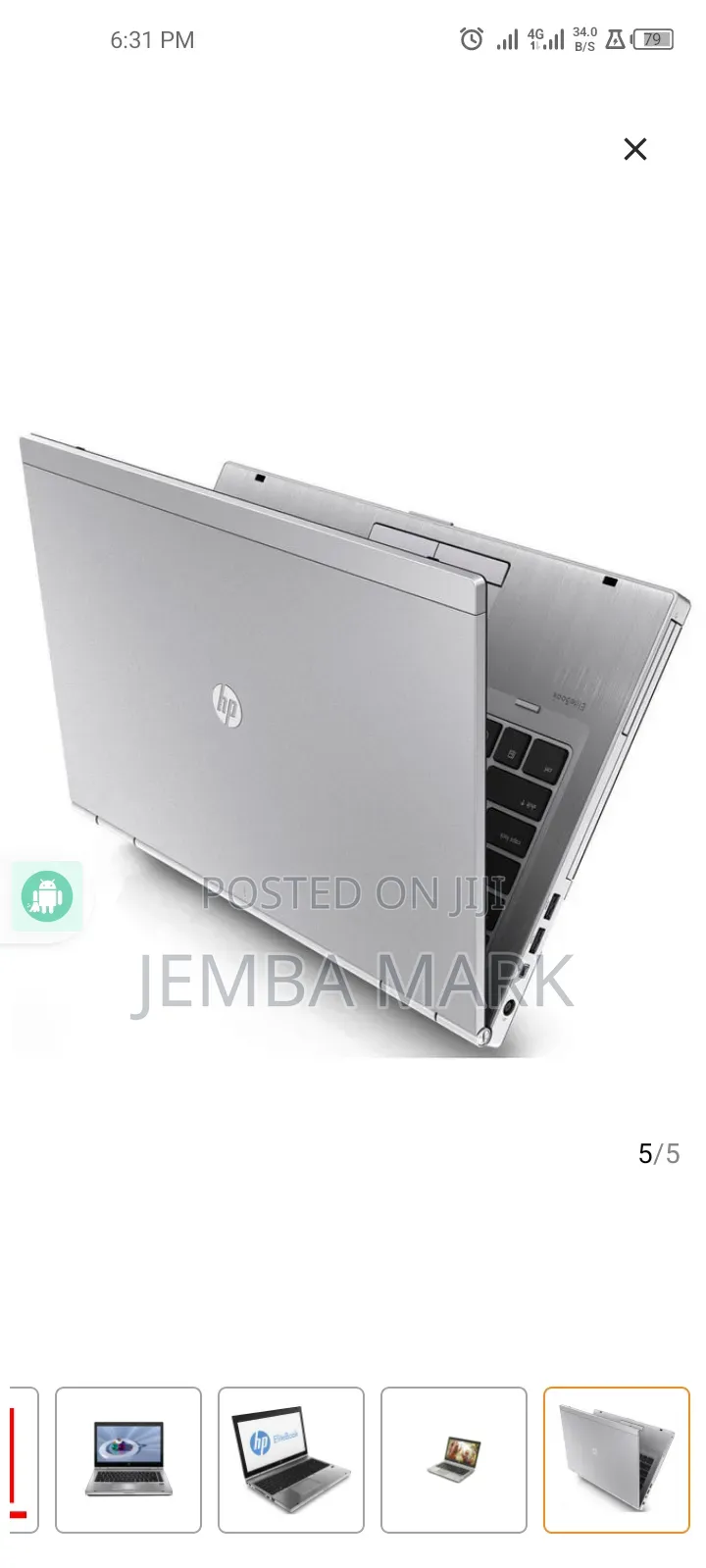 Laptop HP EliteBook 8460P 8GB Intel Core i5 HDD 512GB