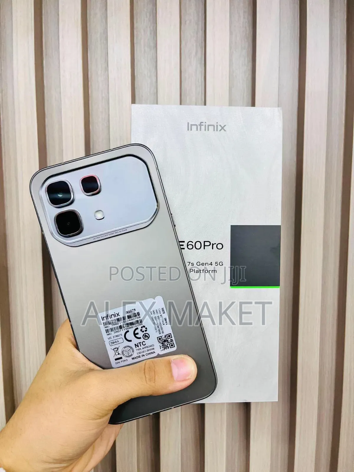 New Infinix Note 60 Pro 256 GB White