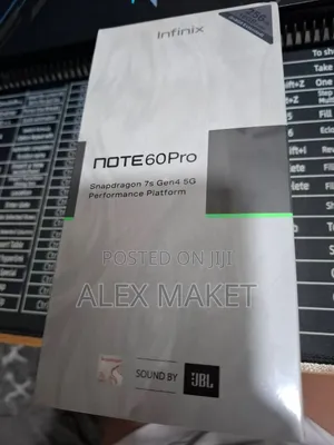 New Infinix Note 60 Pro 256 GB White